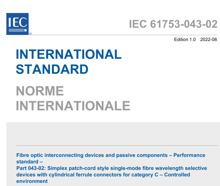 IEC 61753-043-02:2022