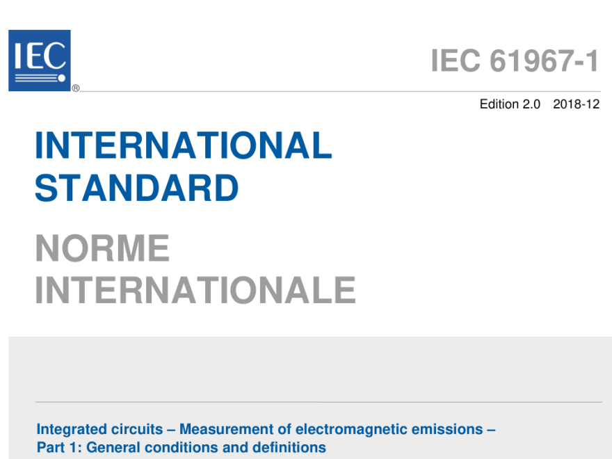 IEC 61967-1:2018