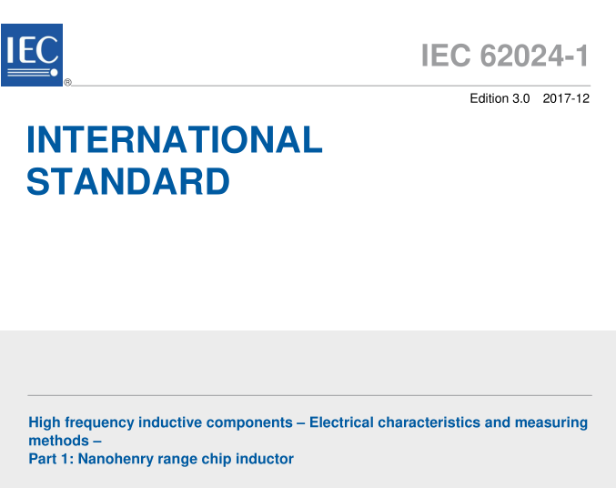 IEC 62024-1:2017