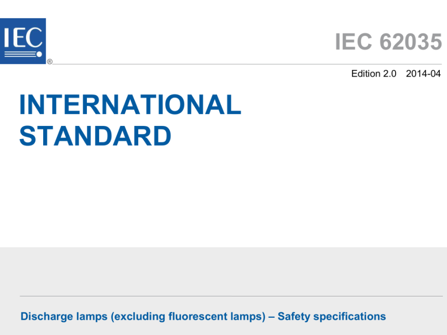 IEC 62035:2014