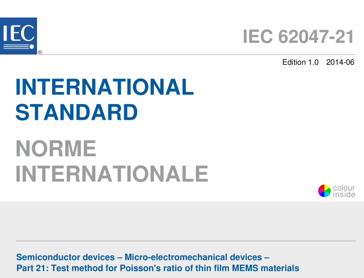 IEC 62047-21:2014