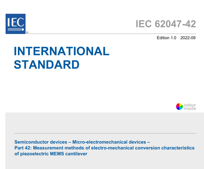 IEC 62047-42:2022 pdf download