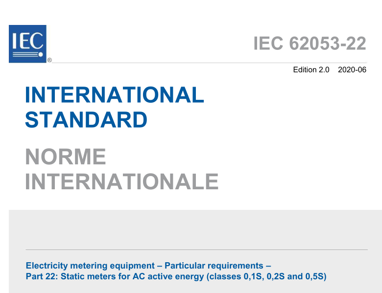 IEC 62053-22:2020 pdf download