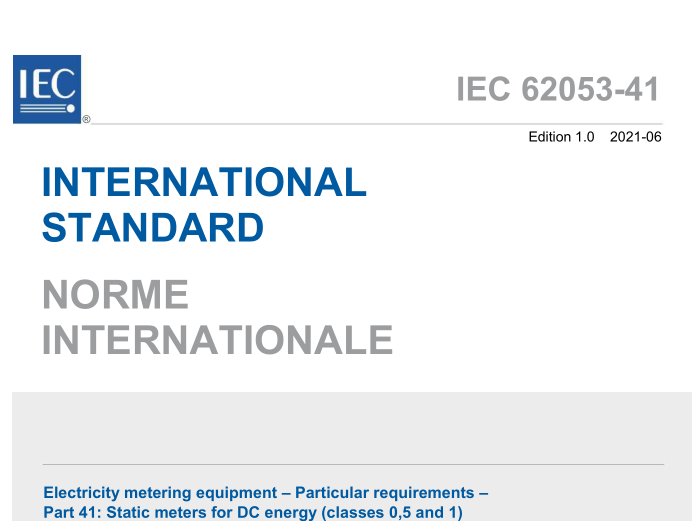 IEC 62053-41:2021 pdf download