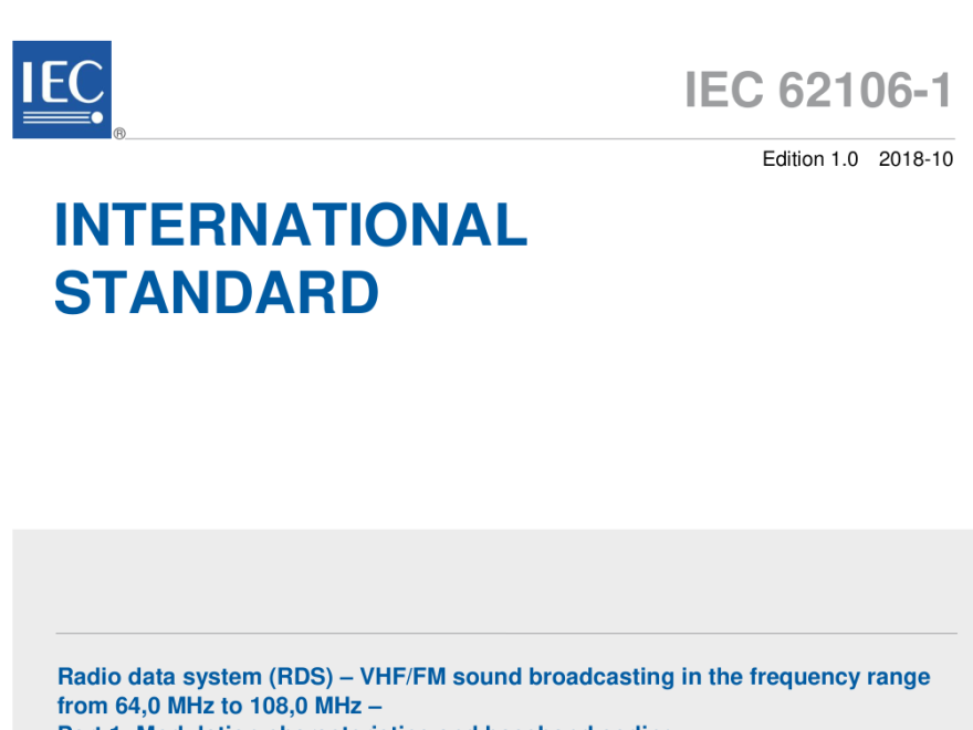 IEC 62106-1:2018