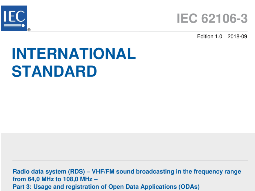 IEC 62106-3:2018