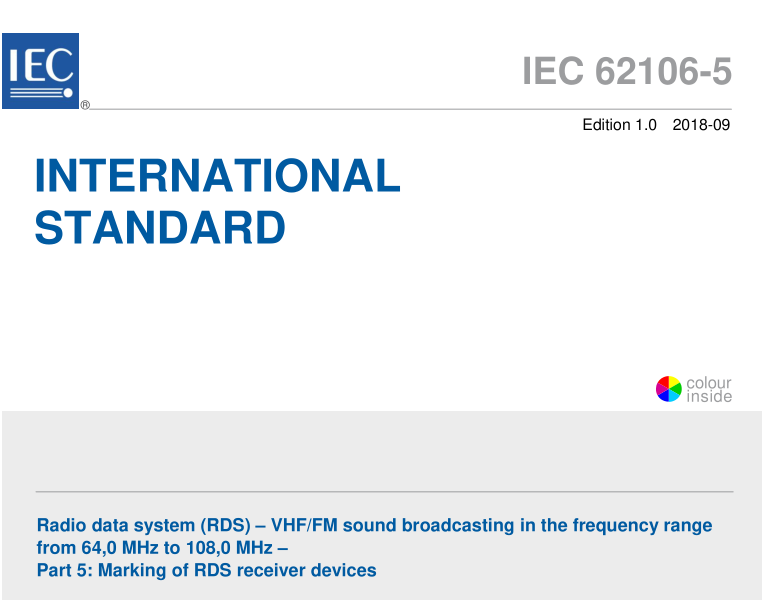 IEC 62106-5:2018