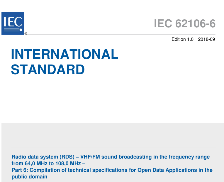 IEC 62106-6:2018