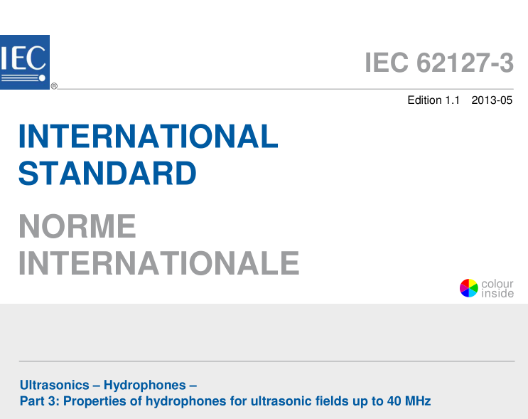 IEC 62127-3:2013
