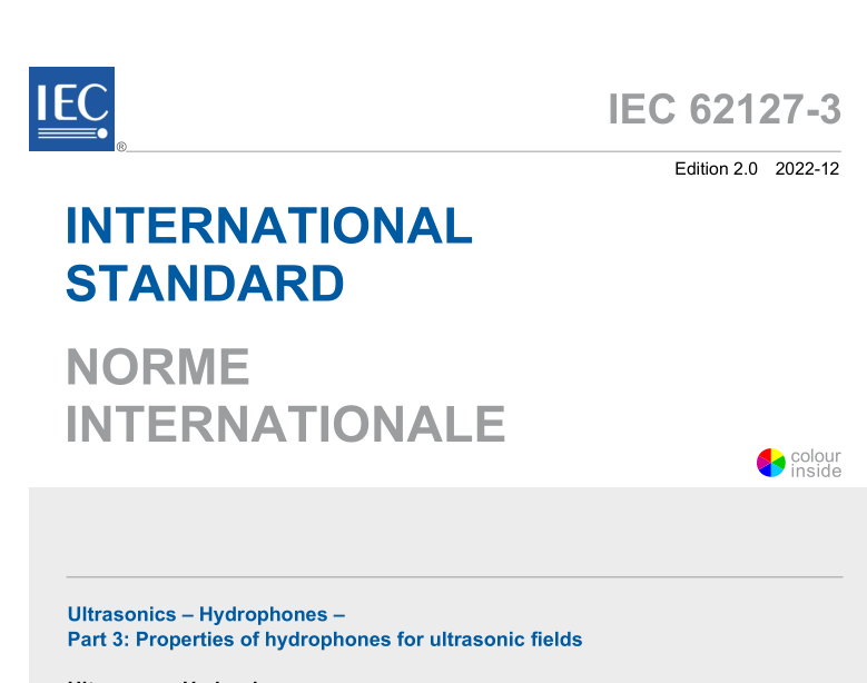 IEC 62127-3:2022 pdf download