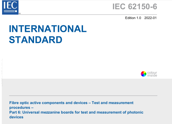IEC 62150-6:2022 pdf download