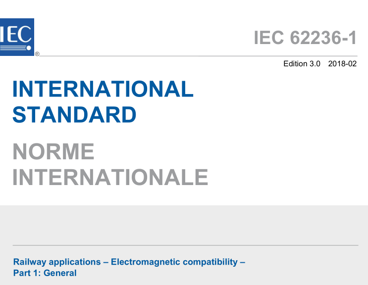 IEC 62236-1:2018