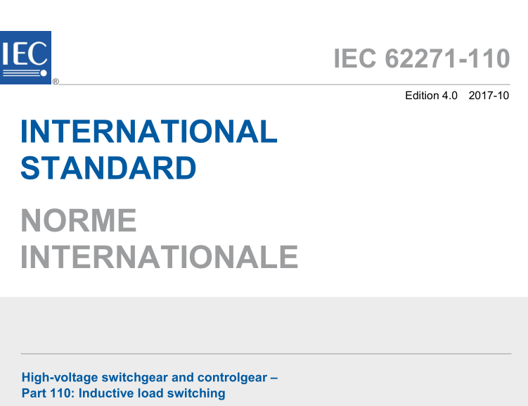 IEC 62271-110:2017