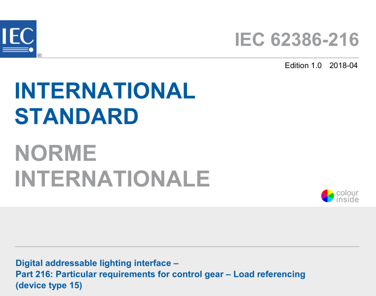 IEC 62386-216:2018