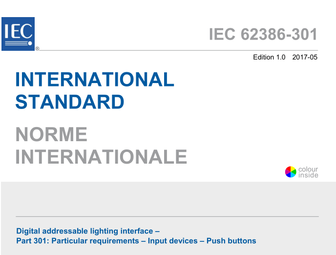 IEC 62386-301:2017