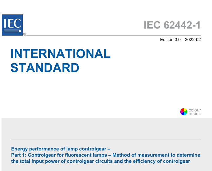 IEC 62442-1:2022 pdf download