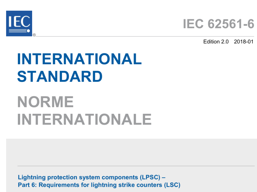 IEC 62561-6:2018