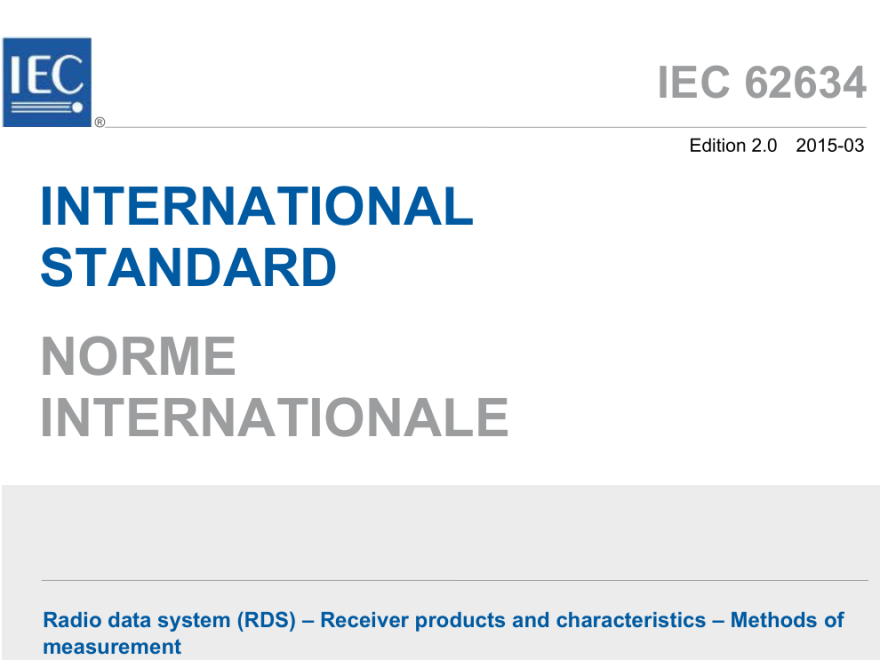 IEC 62634:2015