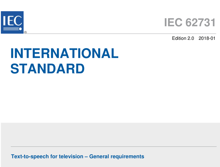 IEC 62731