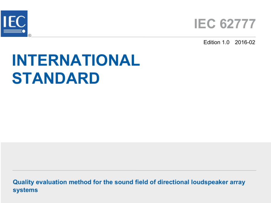 IEC 62777:2016