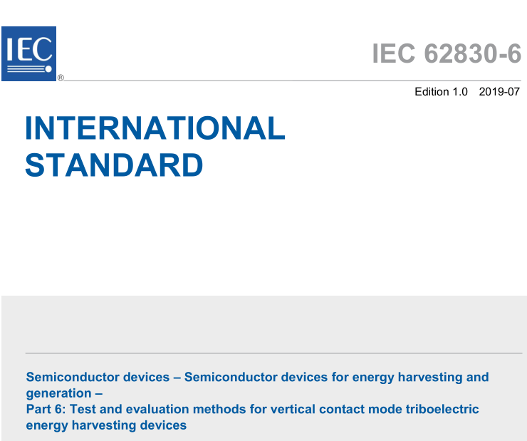 IEC 62830-6:2019