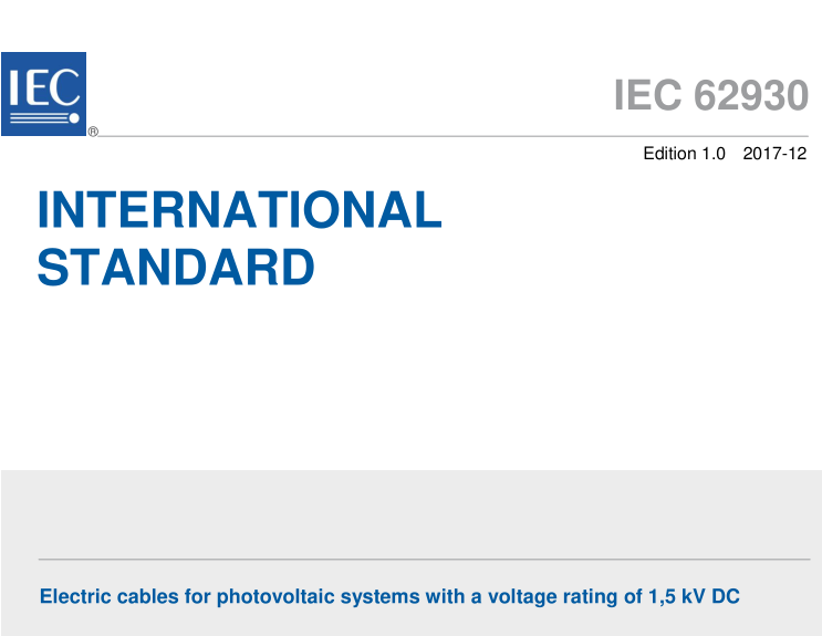 IEC 62930:2017