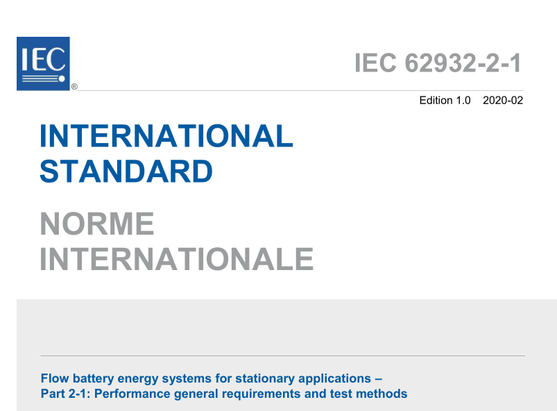 IEC 62932-2-1:2020