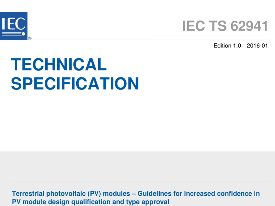 IEC 62941:2016