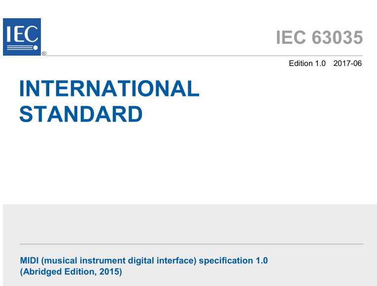 IEC 63035:2017