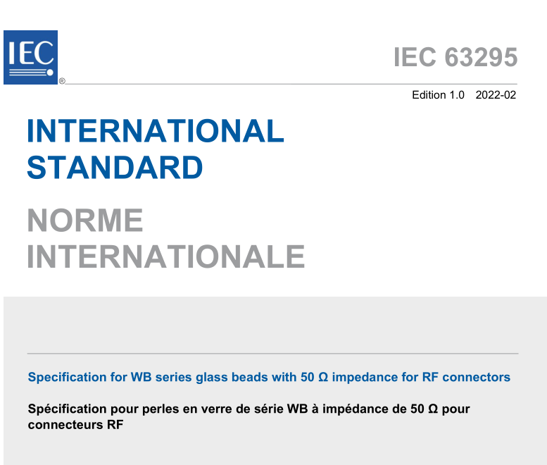 IEC 63295:2022 pdf download
