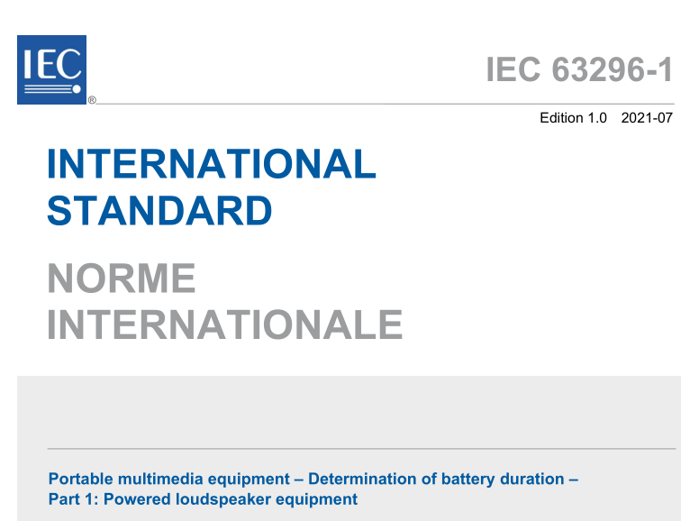 IEC 63296-1:2021 pdf download