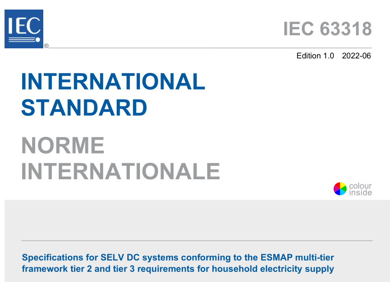 IEC 63318:2022