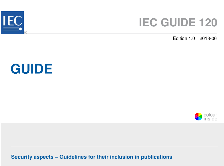 IEC GUIDE 120:2018