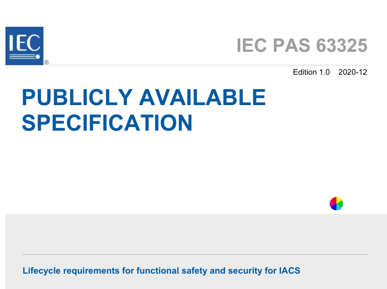 IEC PAS 63325:2020