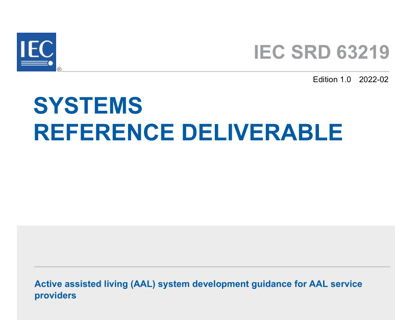 IEC SRD 63219:2022 pdf download