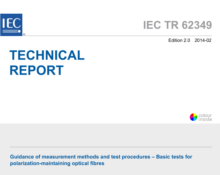 IEC TR 62349:2014