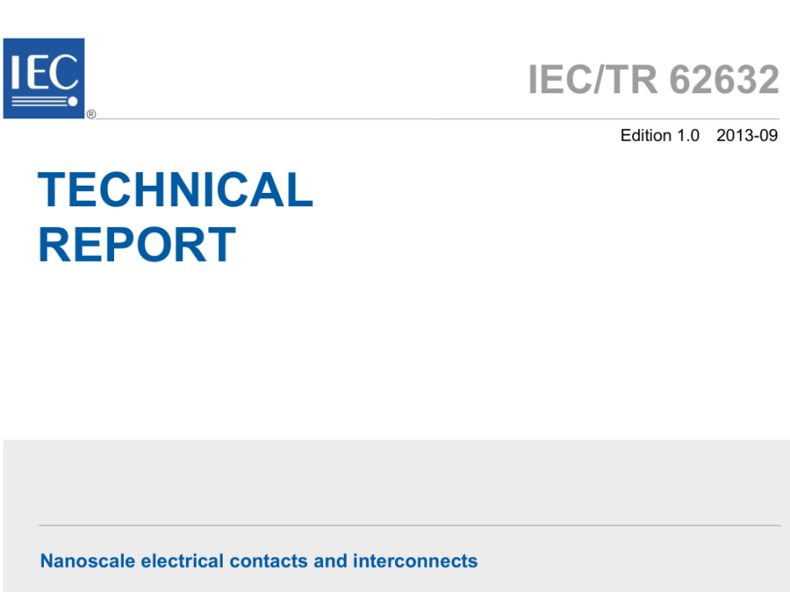IEC/TR 62632:2013