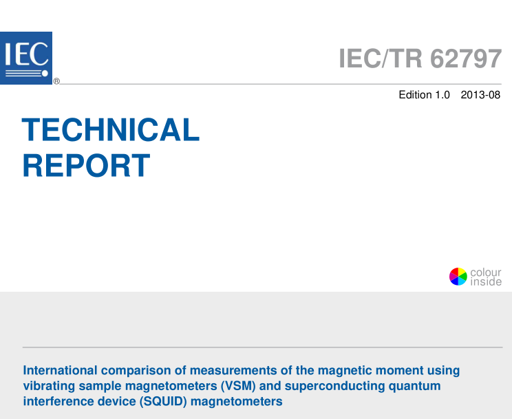 IEC/TR 62797:2013