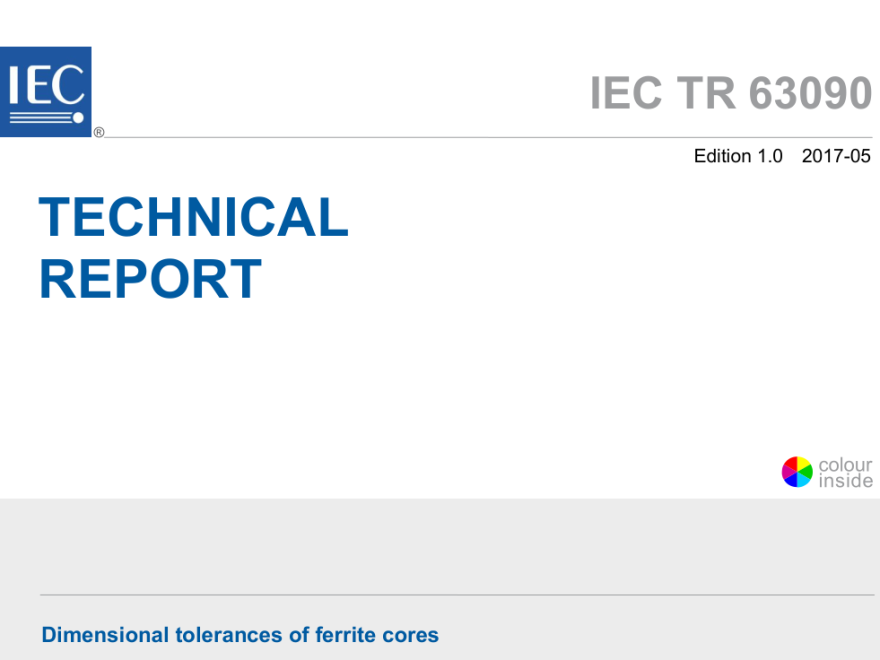 IEC TR 63060:2017