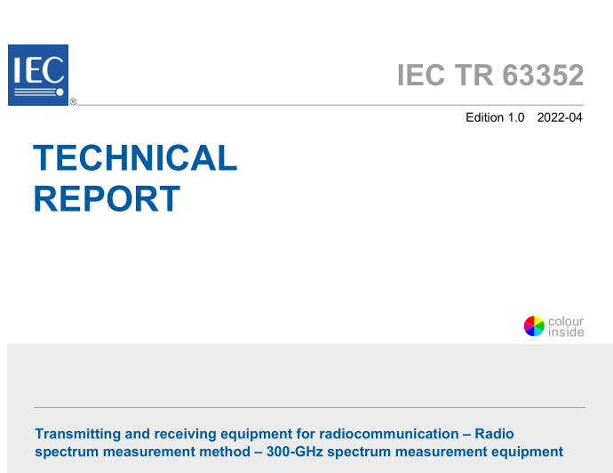 IEC TR 63352:2022 pdf download