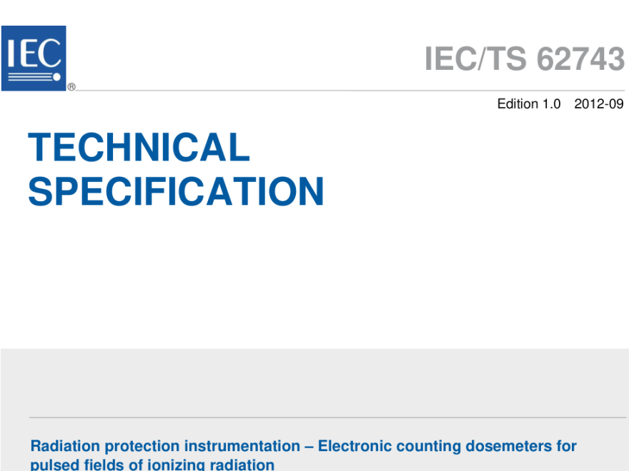 IEC/TS 62743:2012