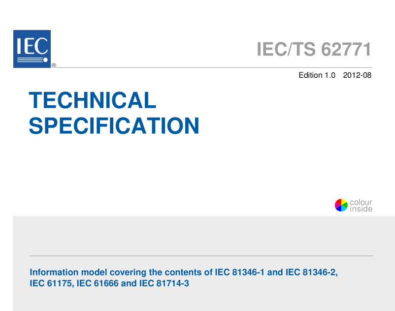 IEC/TS 62771:2012