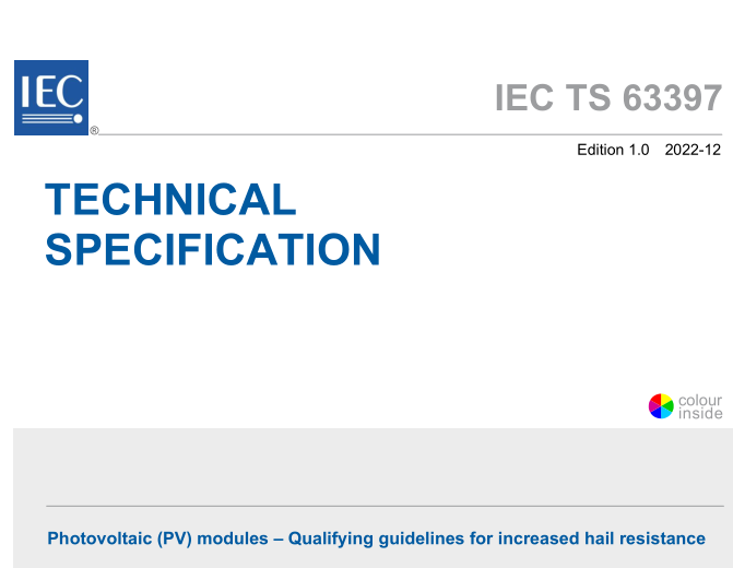 IEC TS 63397:2022 pdf download