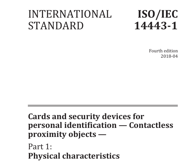 ISO/IEC 14443-1:2018