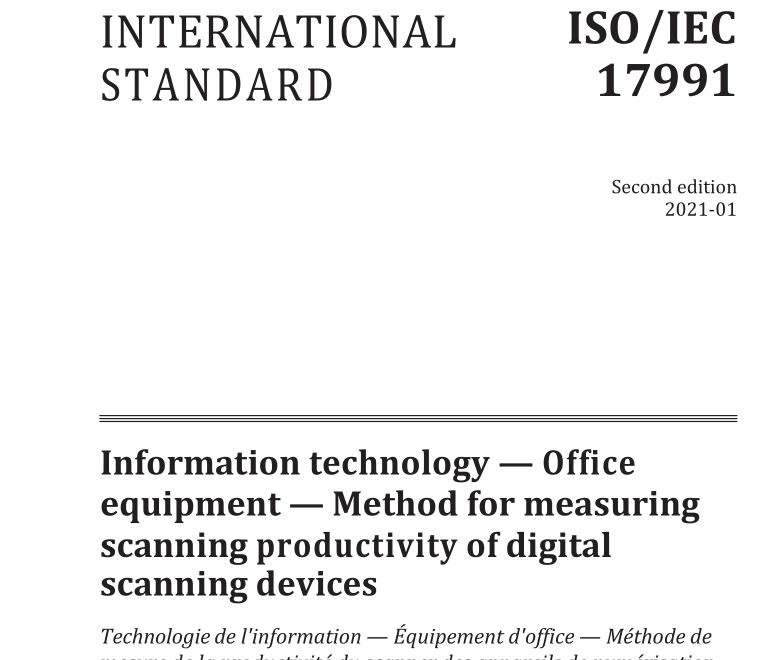 ISO IEC 17991:2021