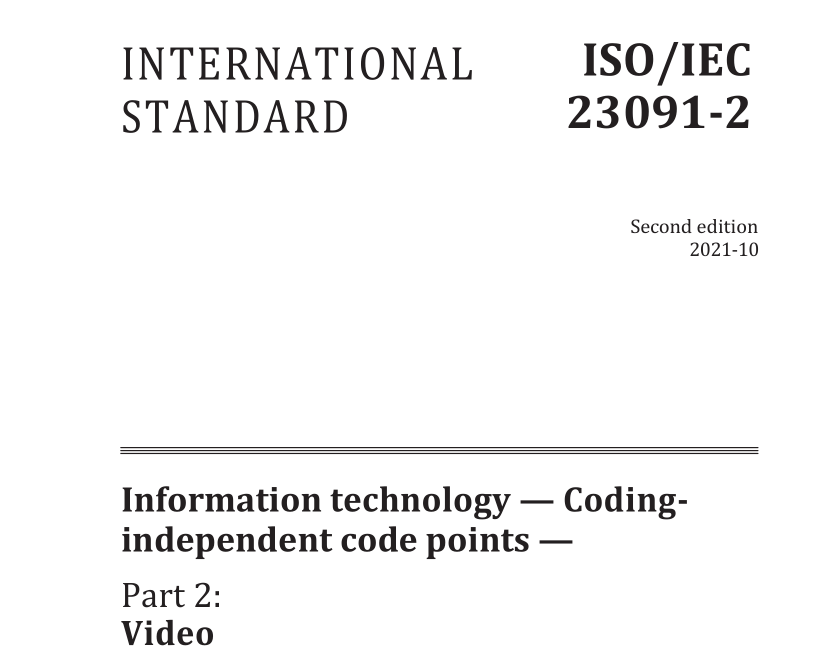 ISO/IEC 23091-2:2021