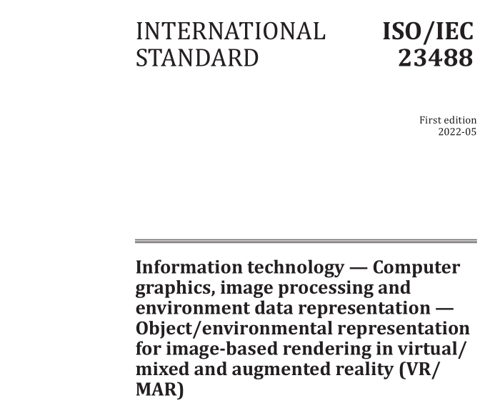 ISO IEC 23488:2022