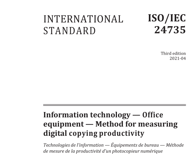 ISO IEC 24735:2021