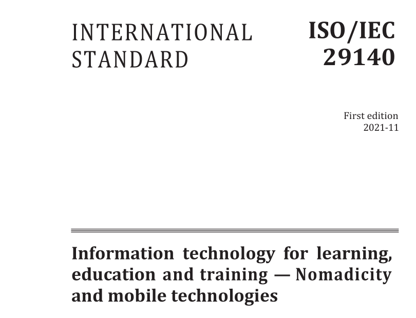 ISO IEC 29140:2021