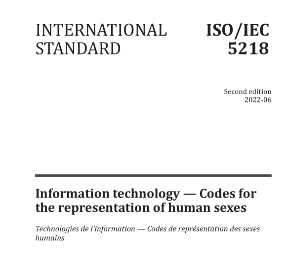 ISO IEC 5218:2022 pdf download